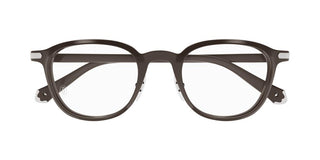 Cartier CT0560O men Brown Round Eyeglasses