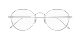 Cartier CT0561OA unisex Silver Round Eyeglasses