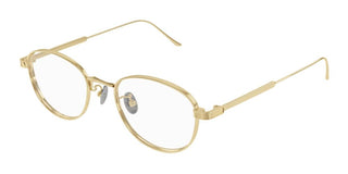Cartier Signature C de Cartier CT0562OA unisex Gold Round Eyeglasses