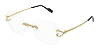 Cartier CT0564O women Black Squared Eyeglasses