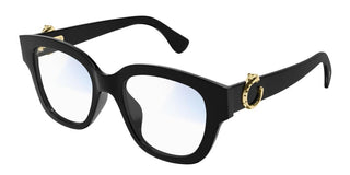 Cartier CT0566S women Black Squared Sunglasses
