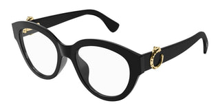 Cartier CT0567O women Black Cat Eye Eyeglasses