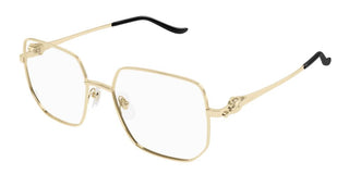 Cartier CT0568O women Gold Geometric Eyeglasses