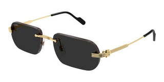 Cartier CT0577S unisex Gold Squared Sunglasses