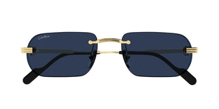 Cartier CT0577S unisex Gold Squared Sunglasses