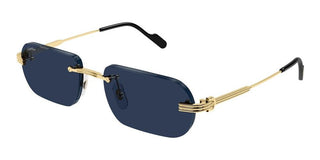 Cartier CT0577S unisex Gold Squared Sunglasses