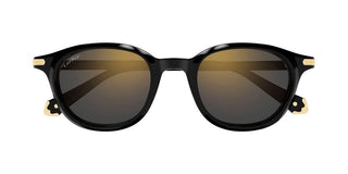 Cartier CT0584S unisex Black Round Sunglasses