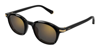 Cartier CT0584S unisex Black Round Sunglasses