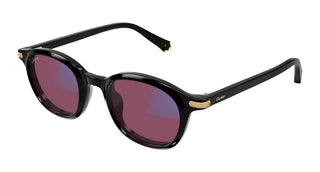 Cartier CT0584S unisex Black Round Sunglasses