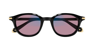 Cartier CT0584S unisex Black Round Sunglasses