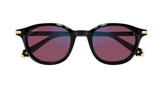 Cartier CT0584S unisex Black Round Sunglasses