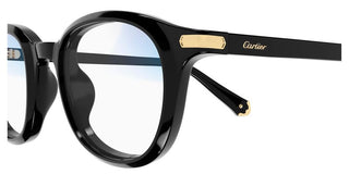 Cartier CT0584S unisex Black Round Sunglasses