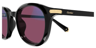 Cartier CT0584S unisex Black Round Sunglasses