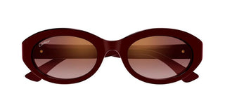 Cartier CT0588S women Red Oval Sunglasses