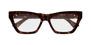 Cartier CT0590O women Havana Cat Eye Eyeglasses