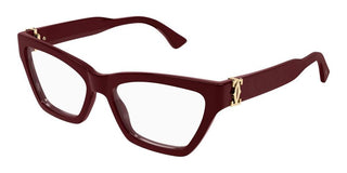 Cartier CT0590O women Red Cat Eye Eyeglasses