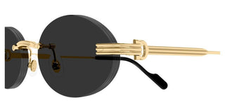 Cartier CT0615S unisex Gold Round Sunglasses