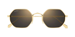 Cartier CT0627S unisex Gold Geometric Sunglasses