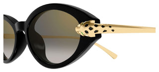 Cartier CT0634S women Black Round Sunglasses