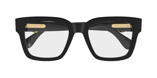 Cartier CT0640O women Black Squared Eyeglasses