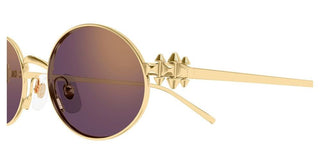 Cartier CT0644S women Gold Round Sunglasses