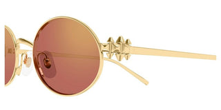 Cartier CT0644S women Gold Round Sunglasses