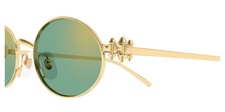 Cartier CT0644S women Gold Round Sunglasses