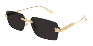 Cartier CT0652S men Gold Squared Sunglasses