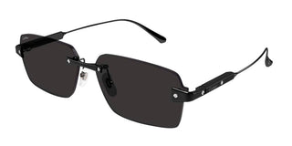 Cartier CT0652S men Black Squared Sunglasses