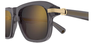 Cartier CT0657S men Grey Round Sunglasses