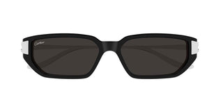 Cartier CT0674S women Silver Cat Eye Sunglasses