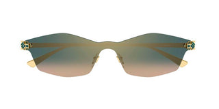 Cartier CT0678S unisex Gold Geometric Sunglasses