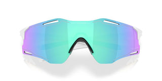 Oakley Cybr Zero Oo 9512d Unisex White Shield Sunglasses