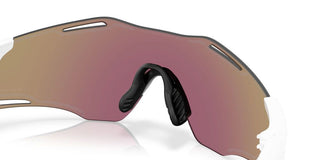 Oakley Cybr Zero Oo 9512d Unisex White Shield Sunglasses