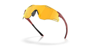 Oakley Cybr Zero Oo 9512d Unisex Red Shield Sunglasses