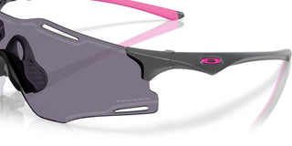 Oakley Cybr Zero Oo 9512d Unisex Grey Shield Sunglasses