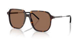 Moncler CYLIN ME6010 unisex Havana Squared Sunglasses