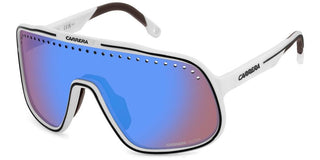 Carrera C Sport 02/s Men White Shield Sunglasses