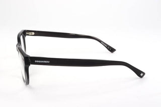 Dsquared2 D2 0078 men Black Squared Eyeglasses