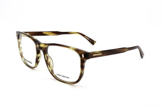 Dsquared2 D2 0079 men Brown Squared Eyeglasses