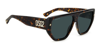 Dsquared2 D2 0088/S men Havana Squared Sunglasses