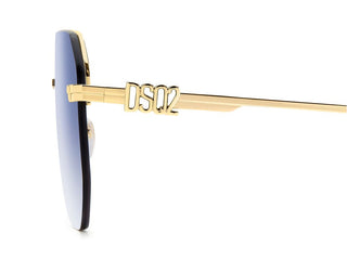 Dsquared2 D2 0103/S men Blue Geometric Sunglasses