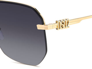 Dsquared2 D2 0103/S men Gold Geometric Sunglasses