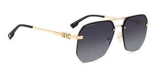 Dsquared2 D2 0103/S men Gold Geometric Sunglasses
