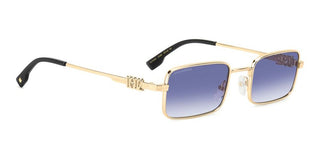Dsquared2 D2 0104/S men Blue Geometric Sunglasses