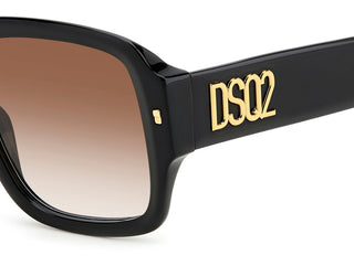 Dsquared2 D2 0106/S men Black Squared Sunglasses
