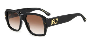 Dsquared2 D2 0106/S men Black Squared Sunglasses