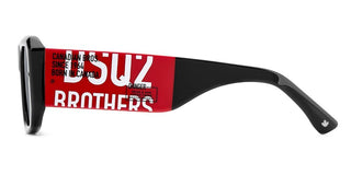 Dsquared2 D2 0107/S men Red Geometric Sunglasses