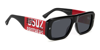 Dsquared2 D2 0107/S men Red Geometric Sunglasses