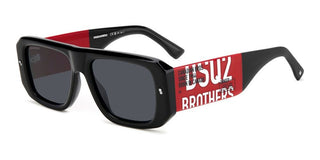 Dsquared2 D2 0107/S men Red Geometric Sunglasses